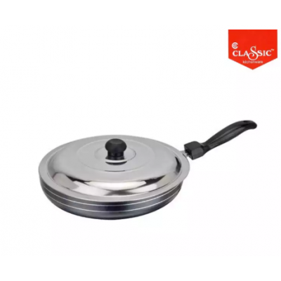 Classic Cookware Non Stick Fry Pan With SS Lid 220 mm